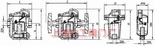 CS15HCS45H  PN16 θʽˮҪμṹߴʾͼ