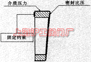 闸阀阀座受力分析图（图 2）