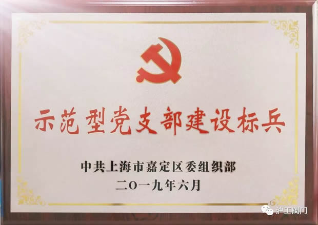 2019年上海沪工阀门厂（集团）有限公司大事记（图17）